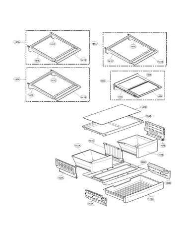 Refrigerator parts