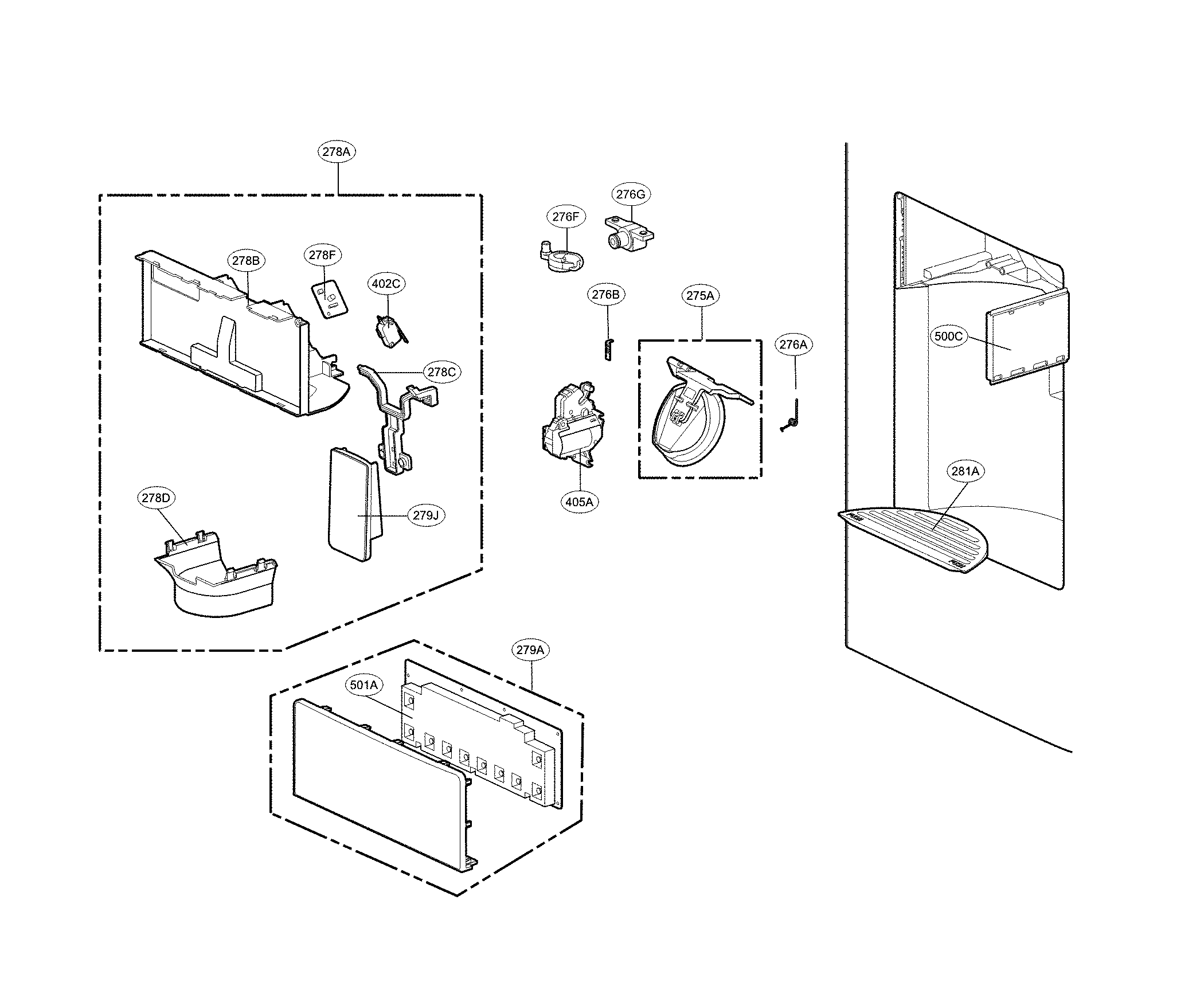 Dispenser parts