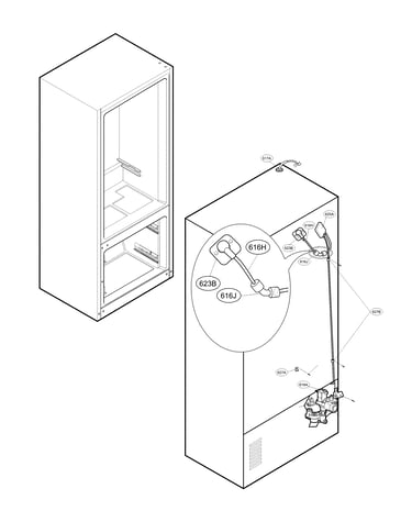 Valve and water parts