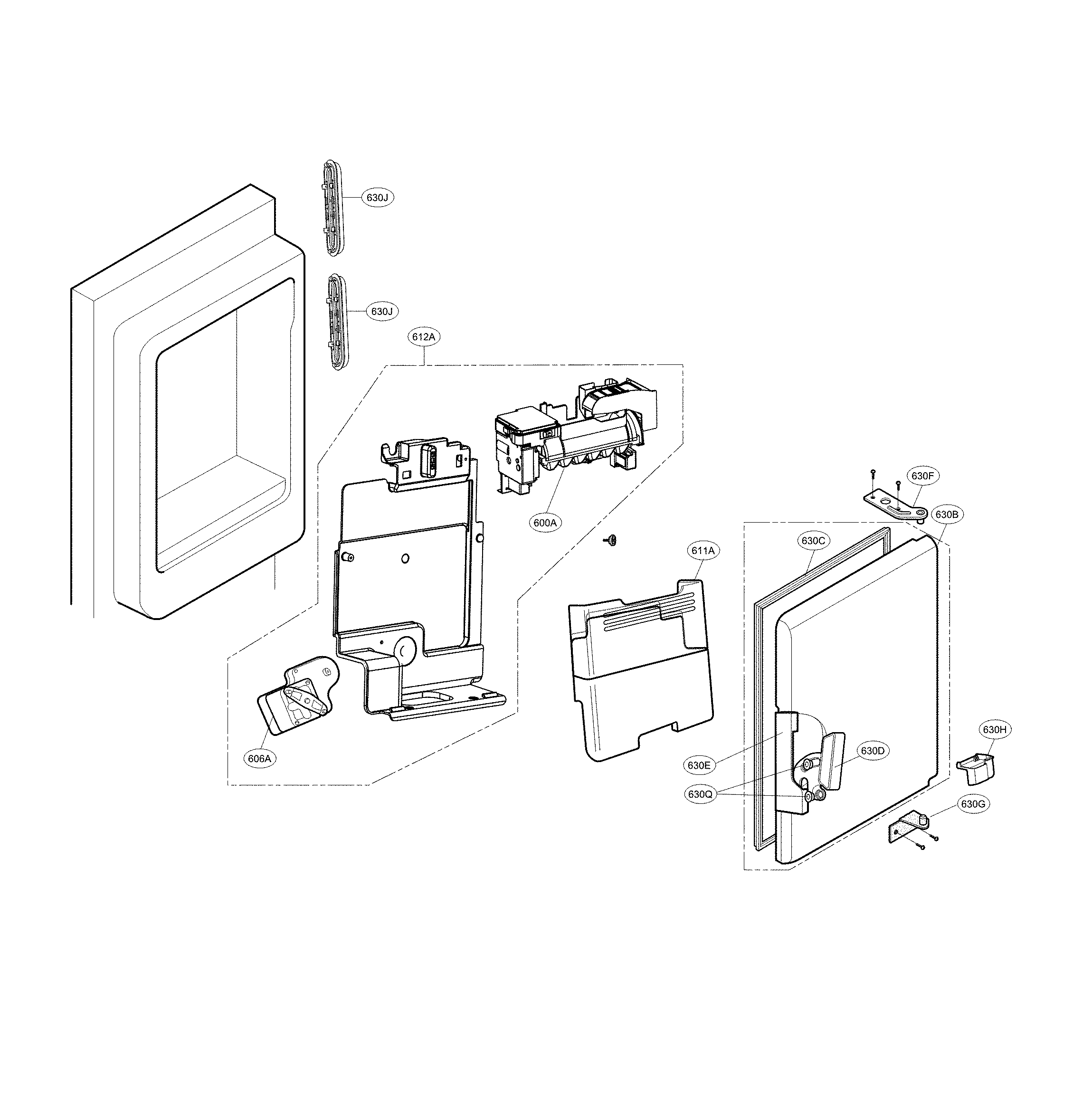 Ice maker parts