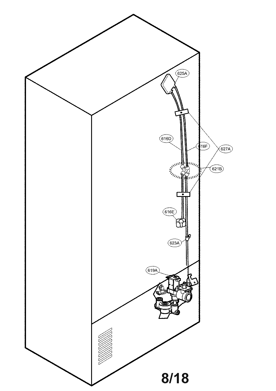 VALVE AND WATER PARTS