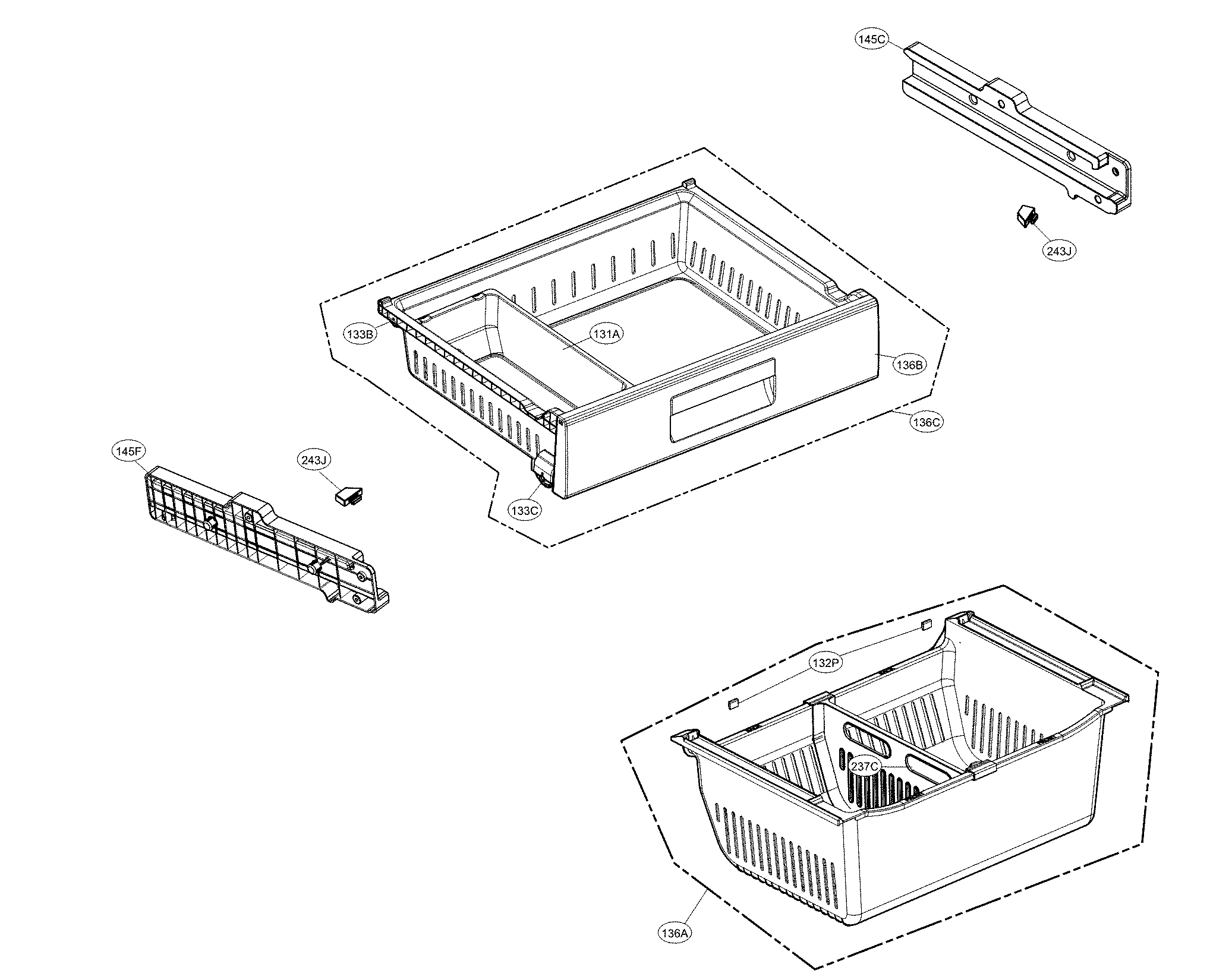 FREEZER PARTS