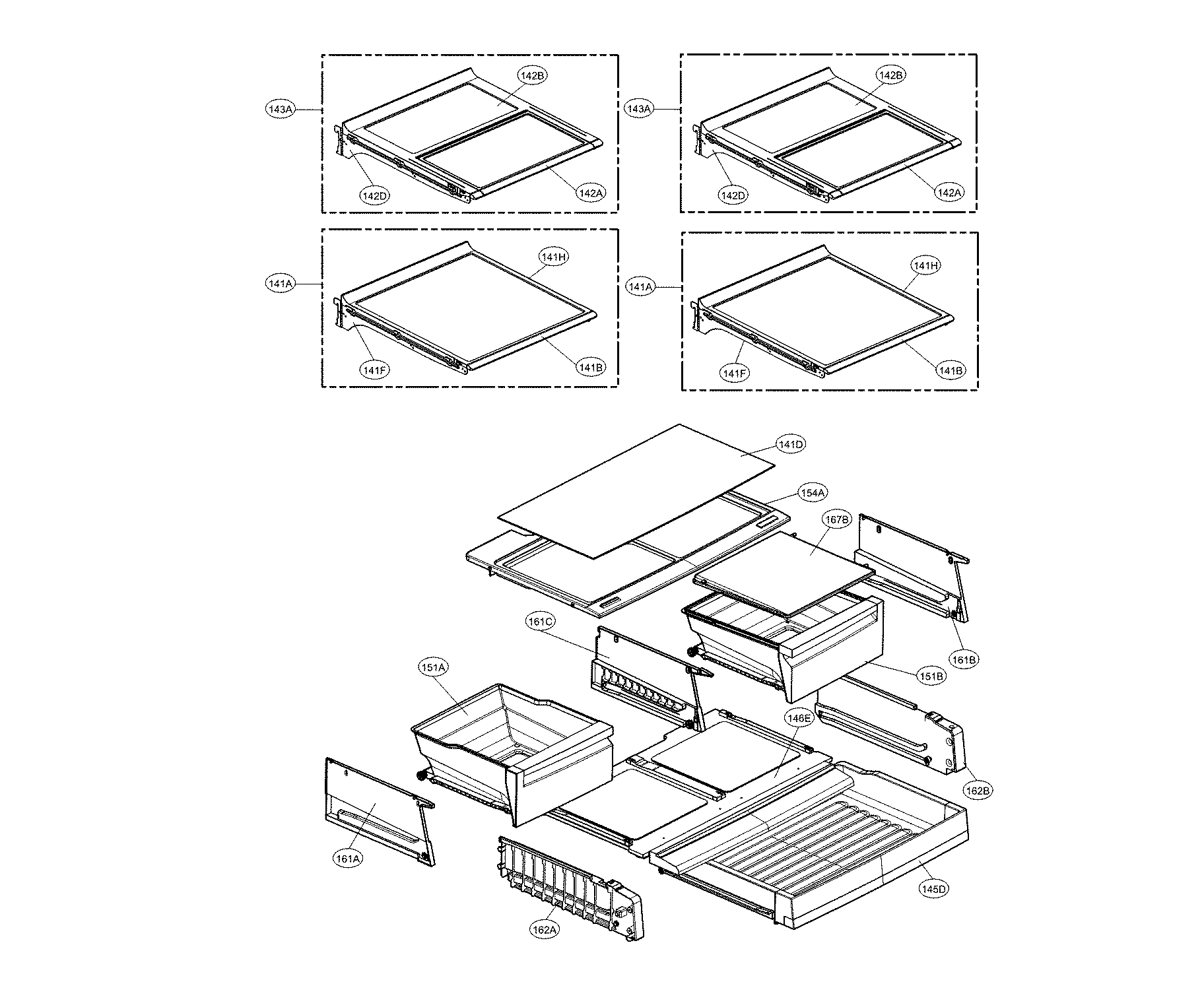 REFRIGERATOR PARTS