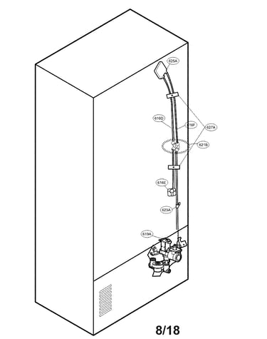 Valve and water parts
