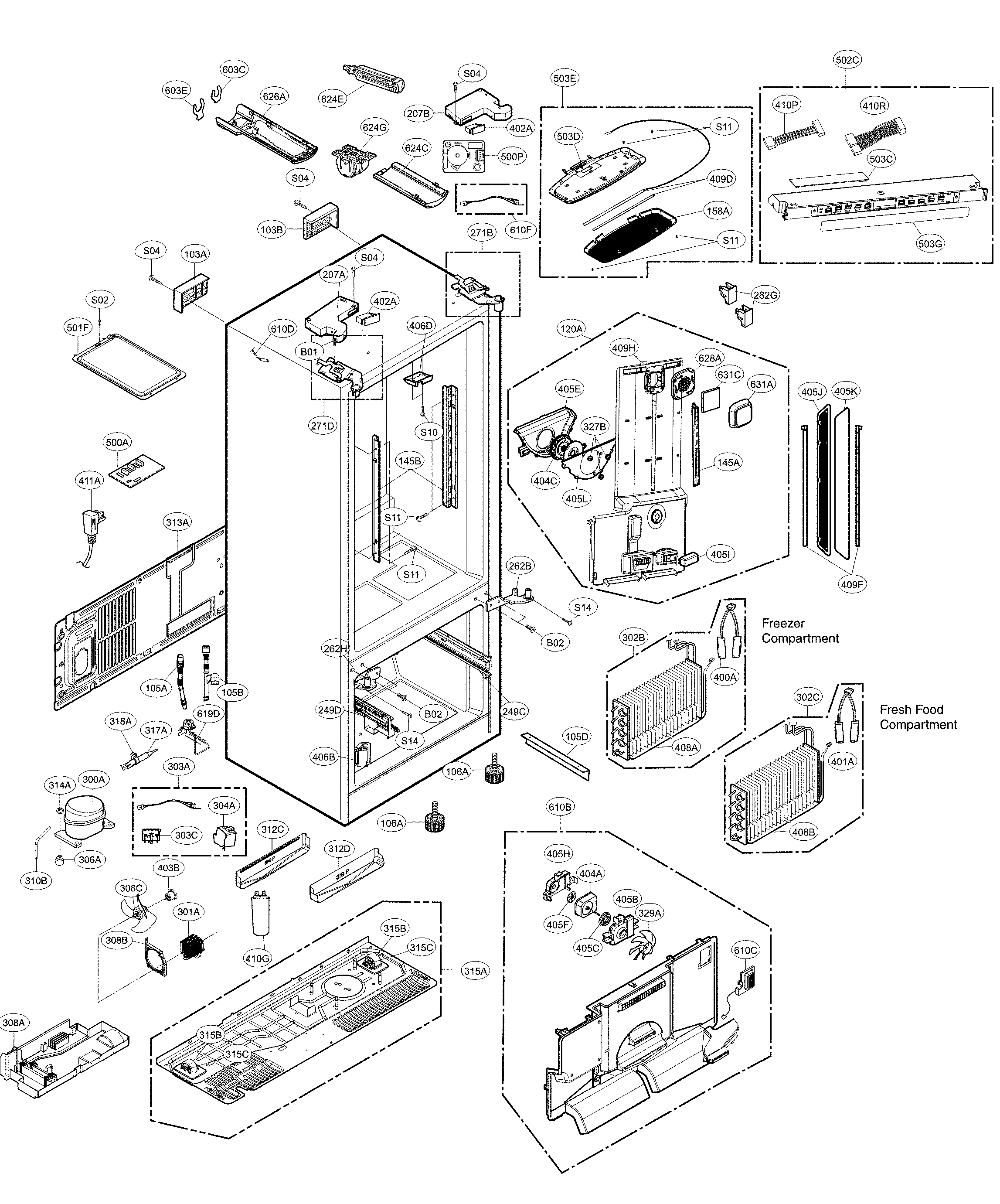 CASE PARTS