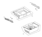 Kenmore Elite 79574015412 freezer parts diagram