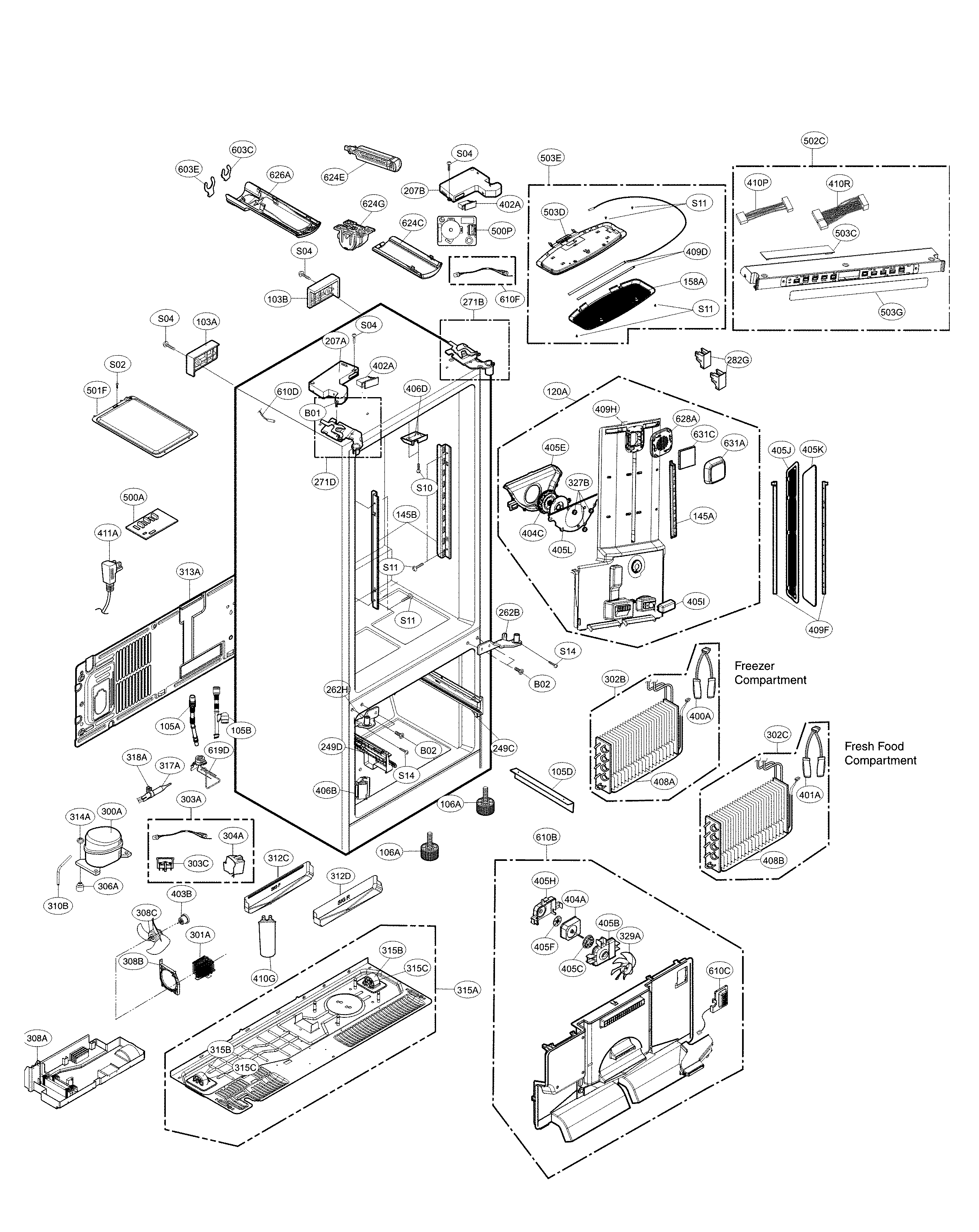 Case parts