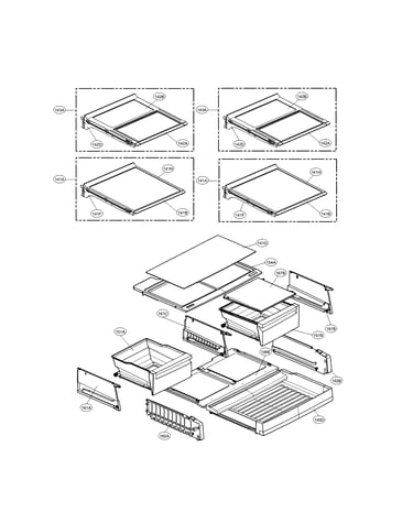 Refrigerator parts