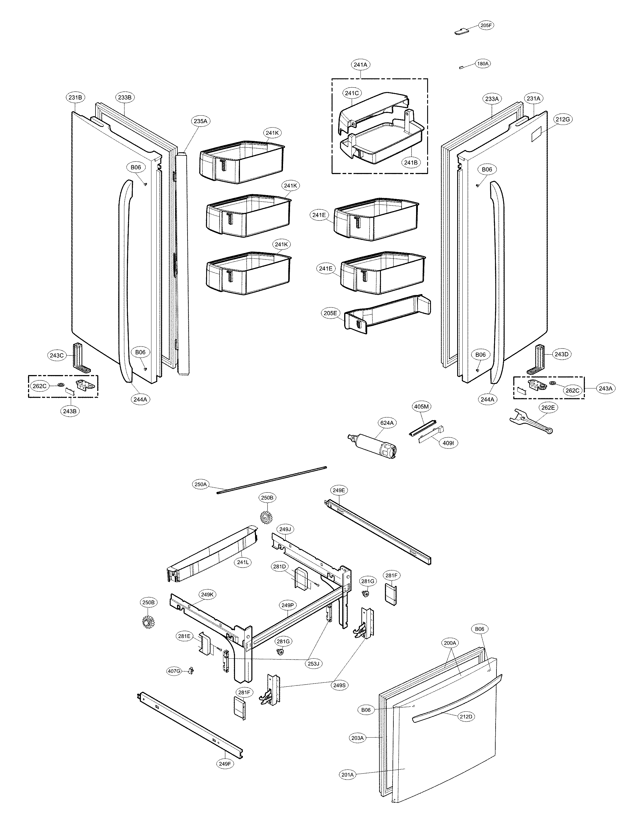 Door parts