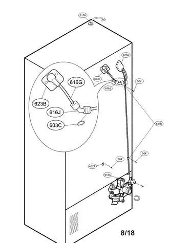 Valve and water parts