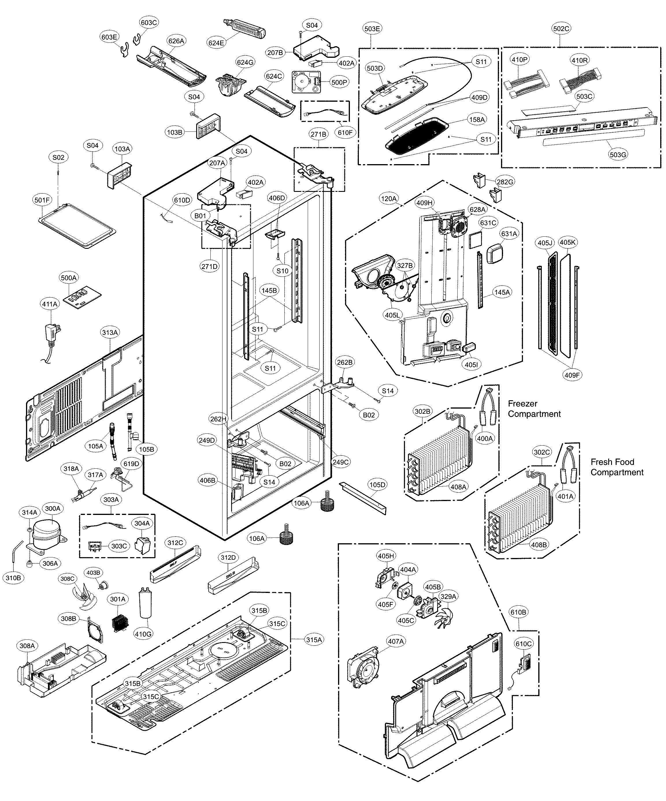 CASE PARTS