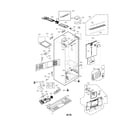 Kenmore Elite 79574102810 case parts diagram