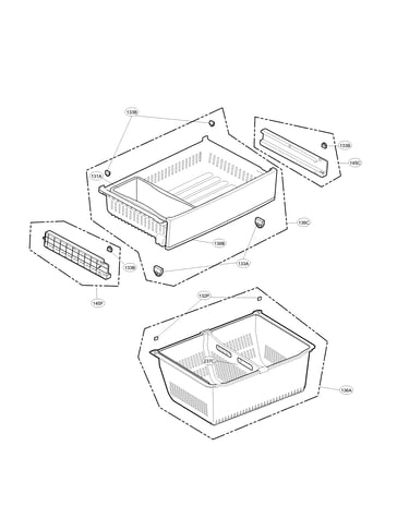 Freezer parts