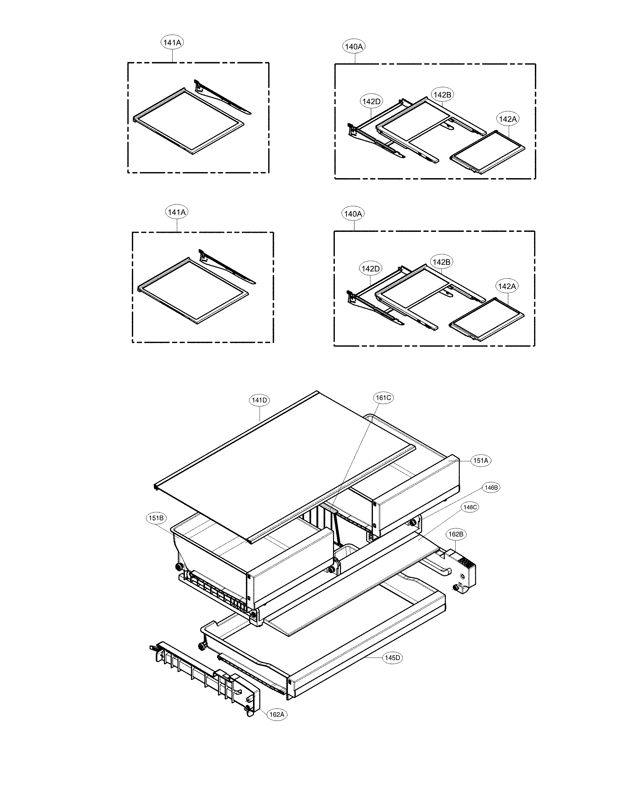 Refrigerator parts