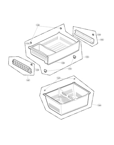 Freezer parts