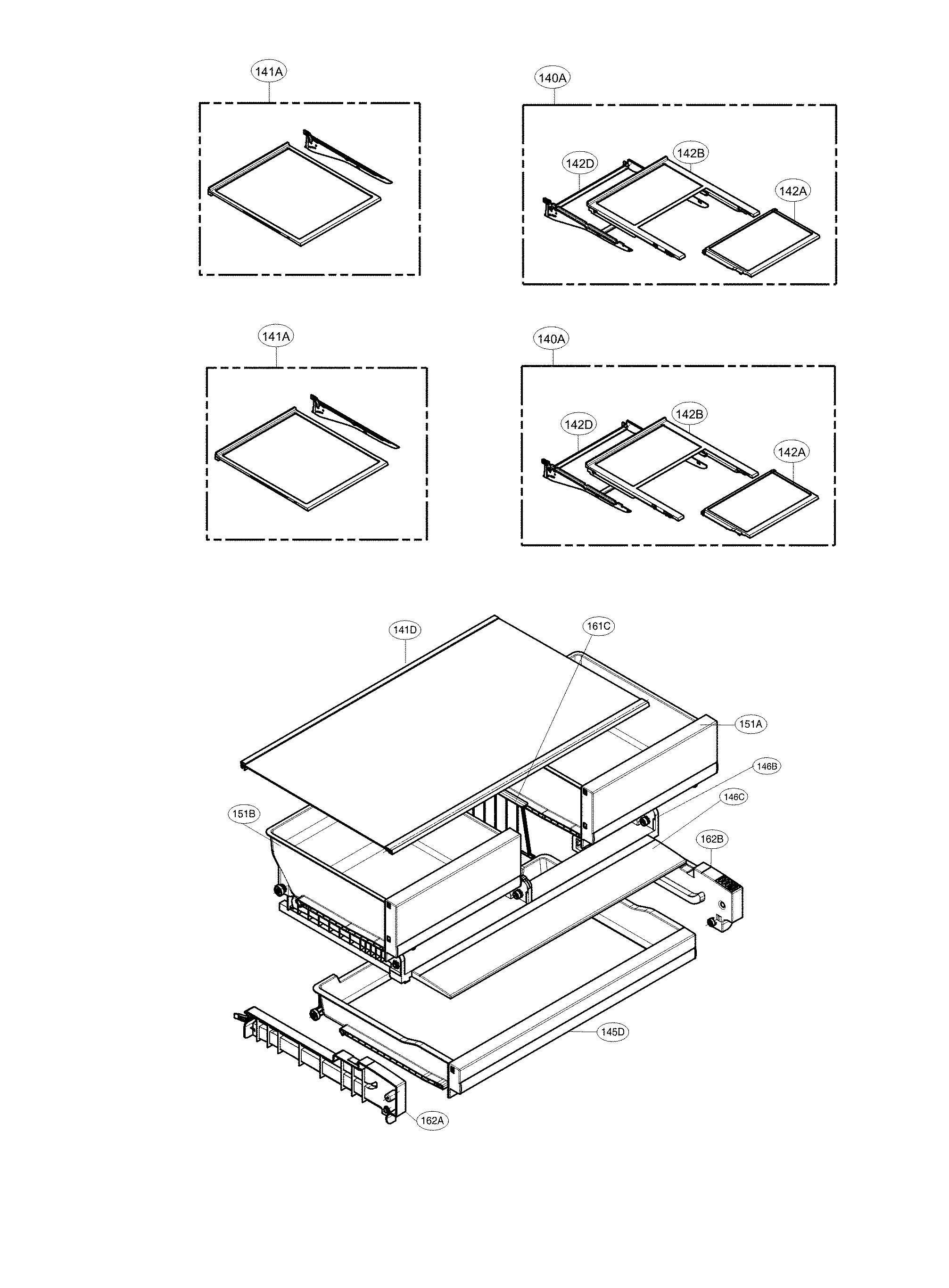 Refrigerator parts