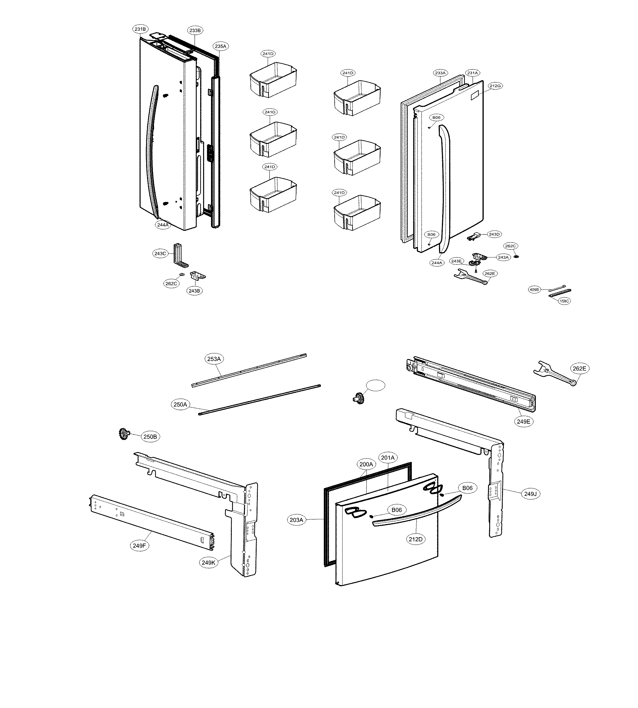 Door parts