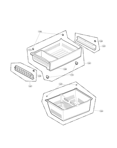 Freezer parts