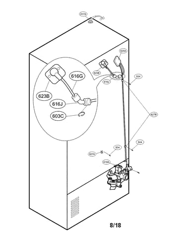 Valve and water parts