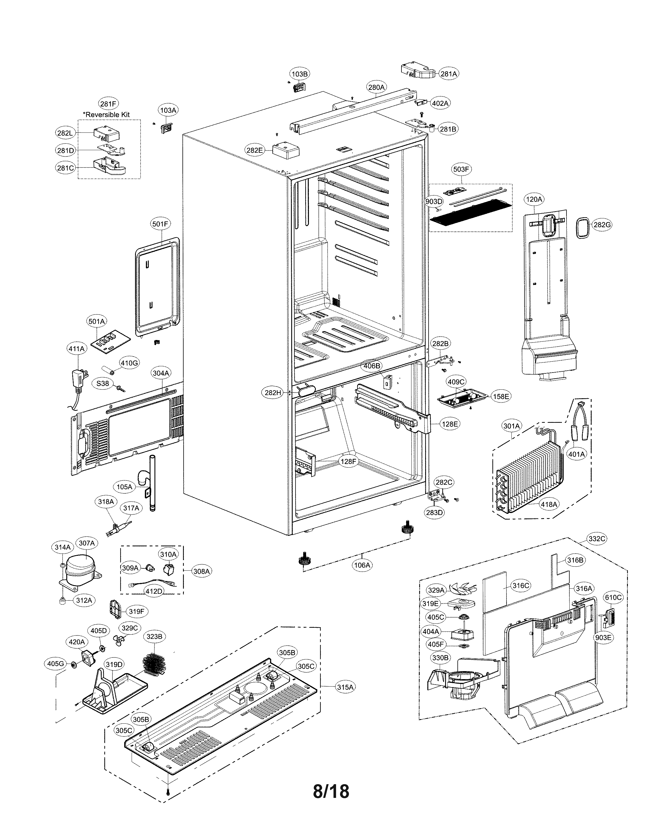 Case parts