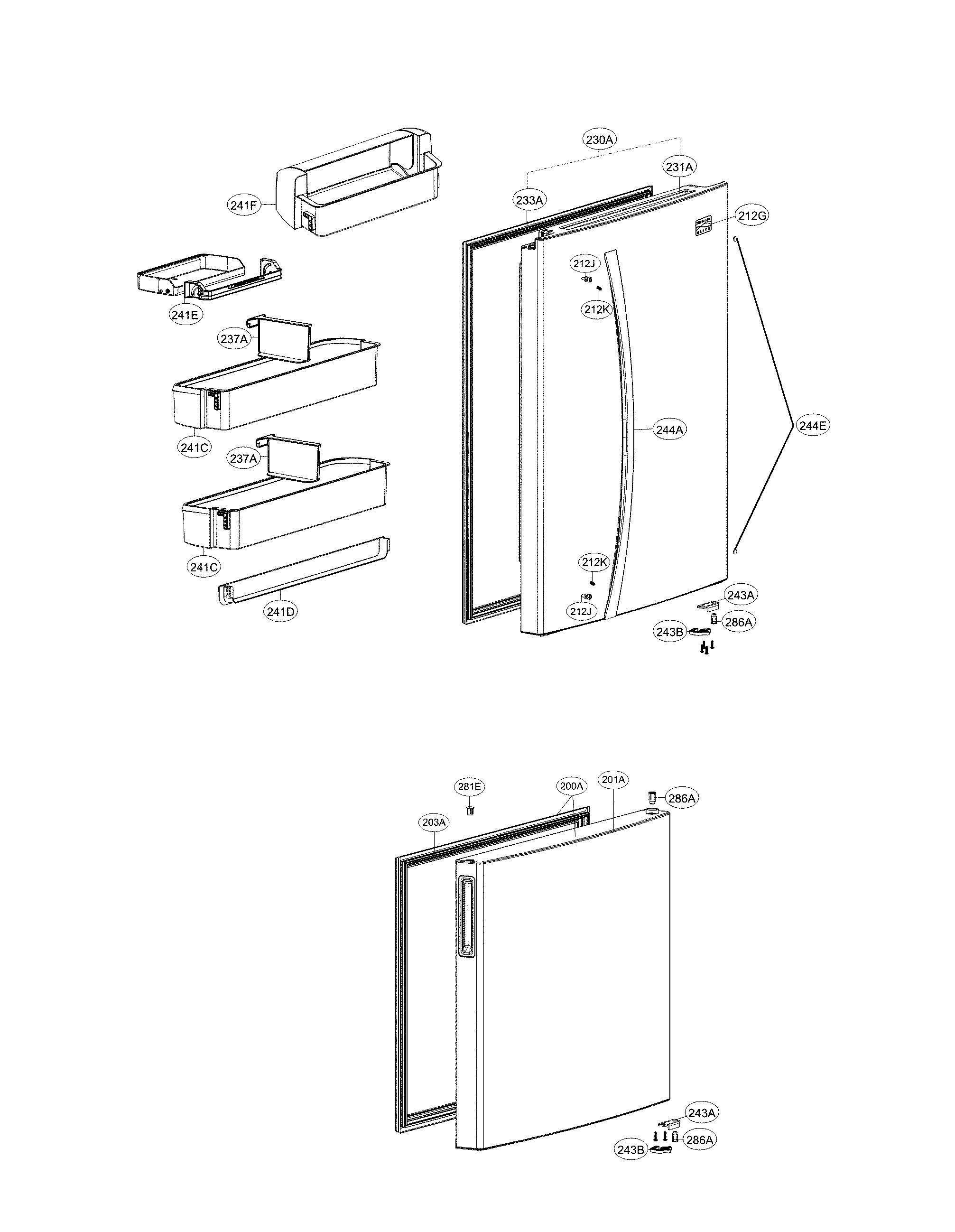 Door parts