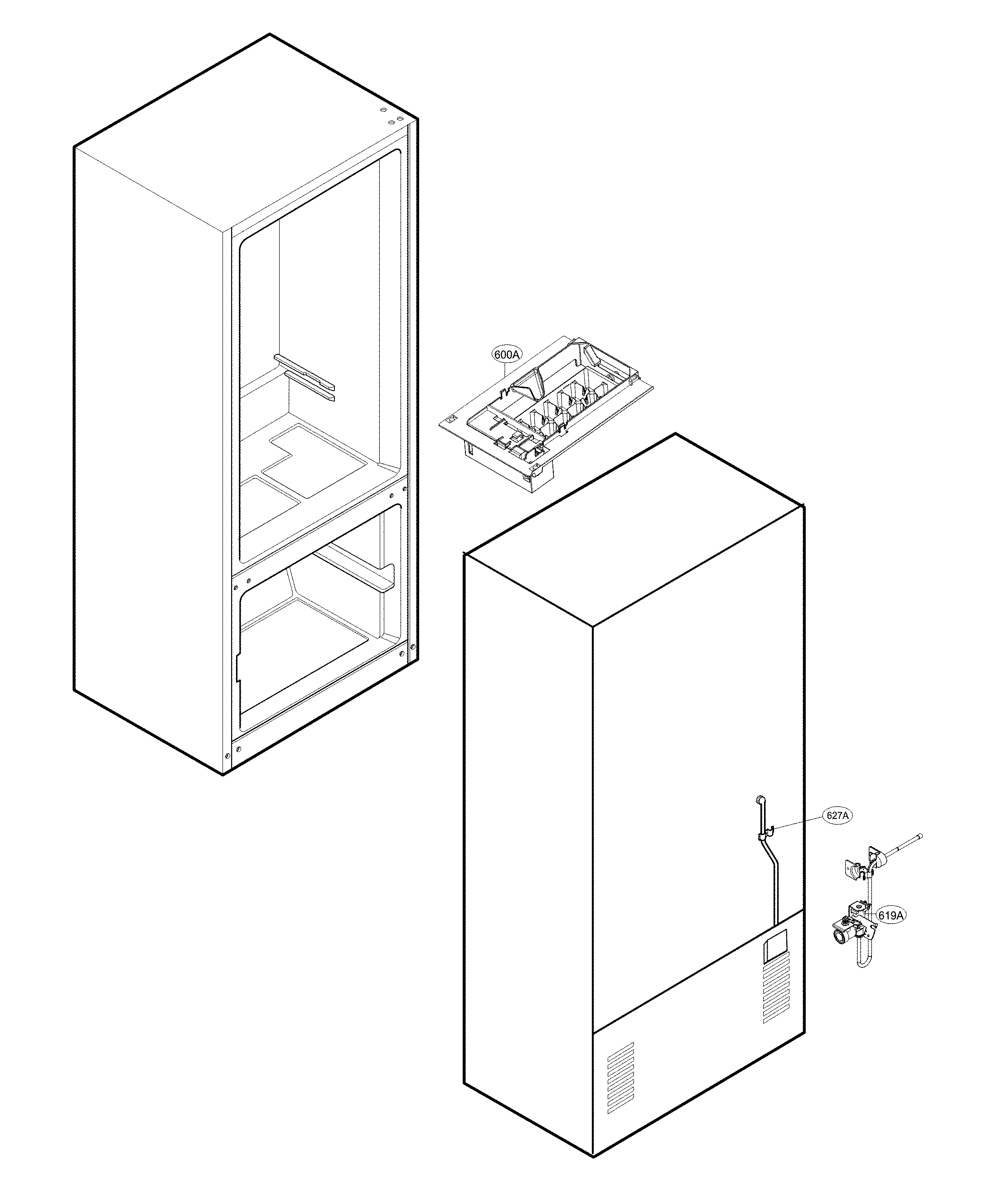 Ice maker parts