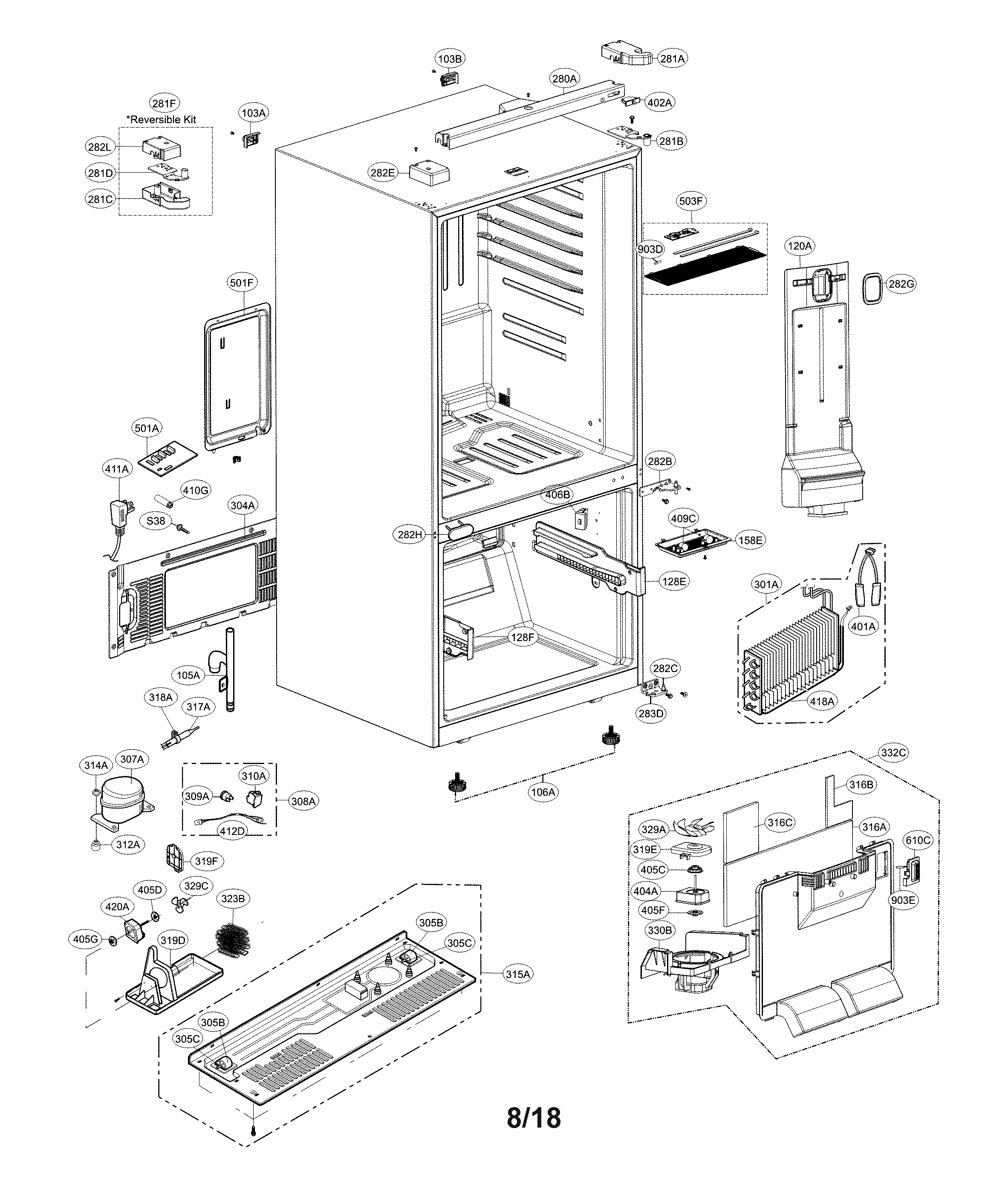 Case parts