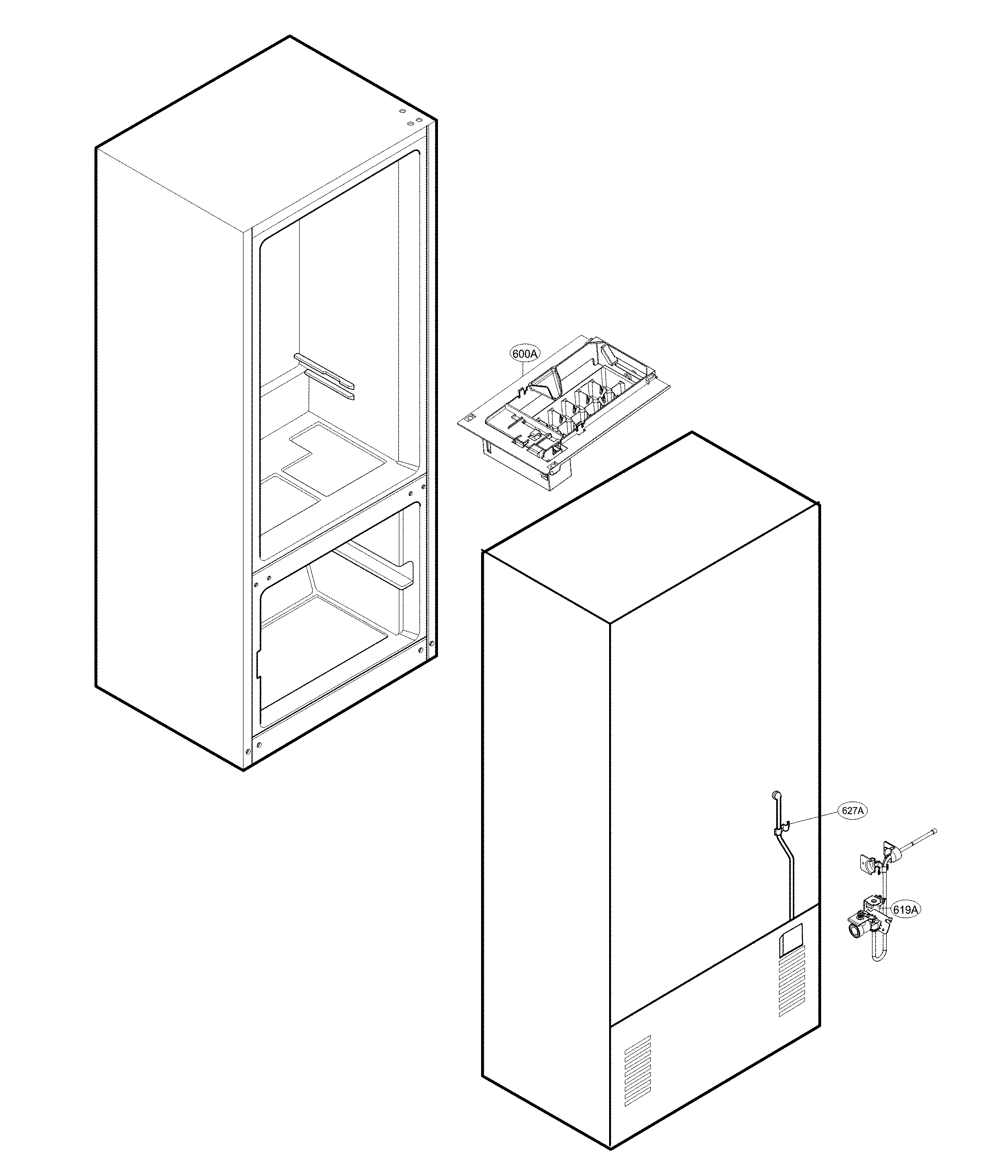Ice maker parts