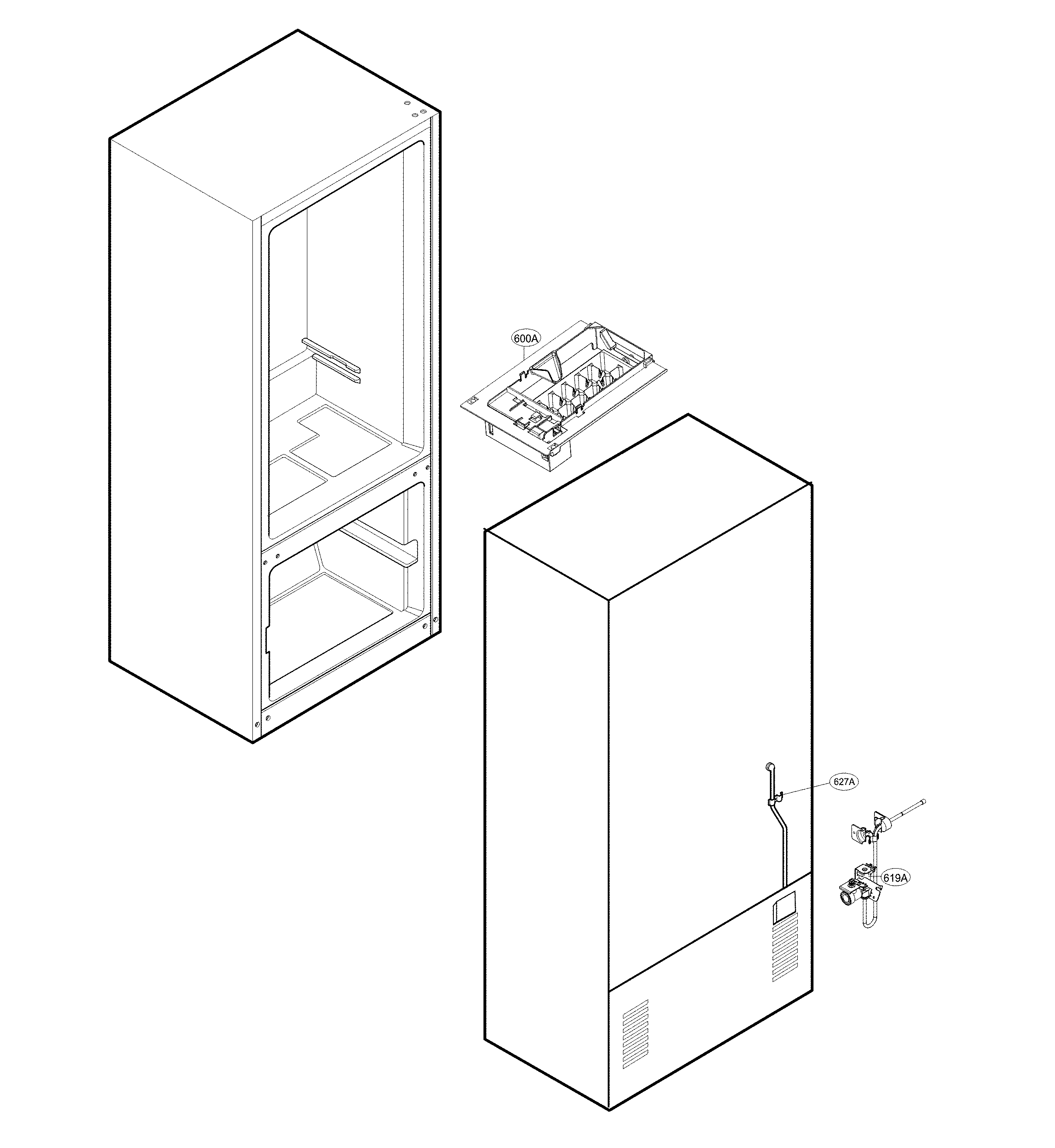 Ice maker parts