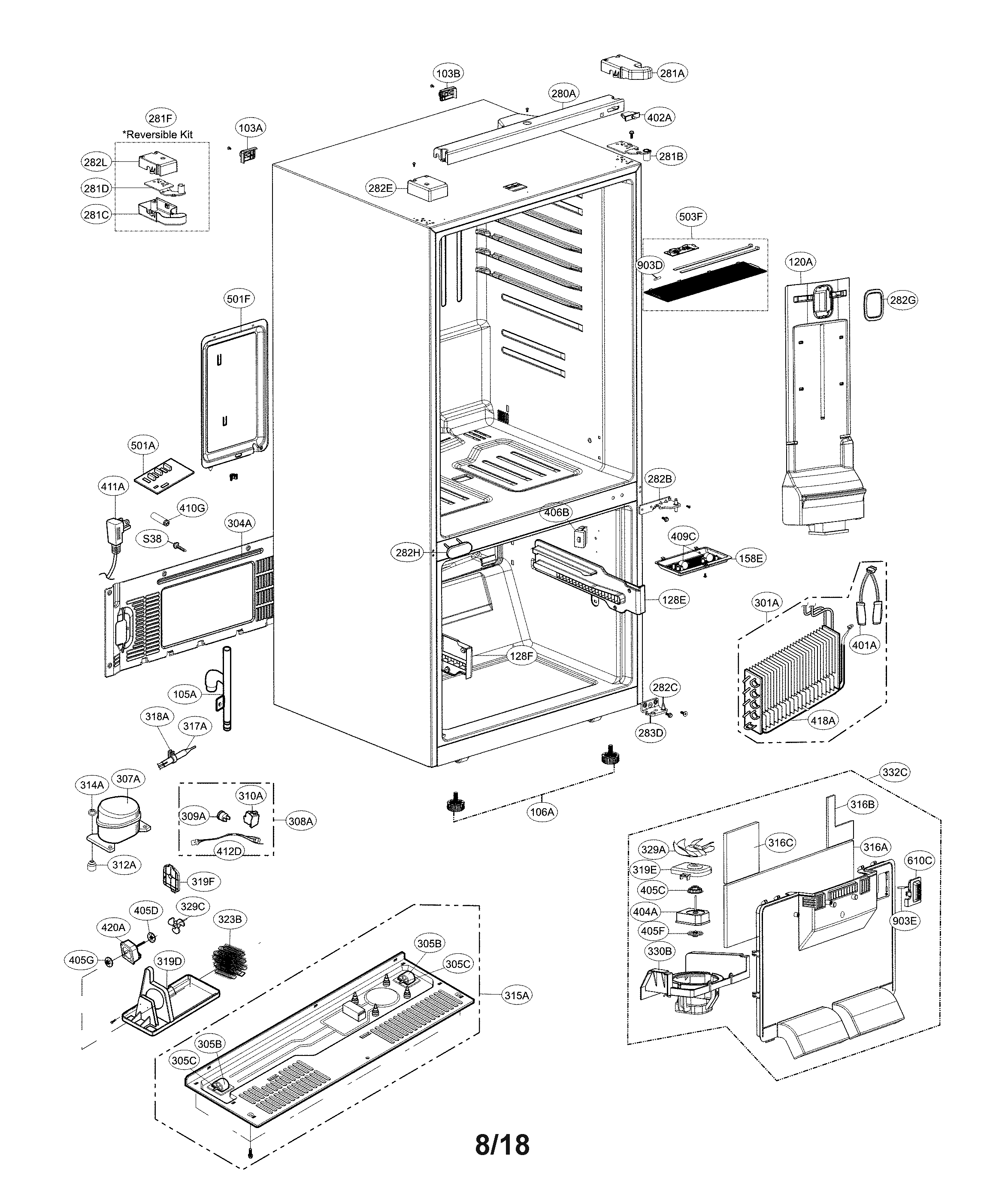 Case parts