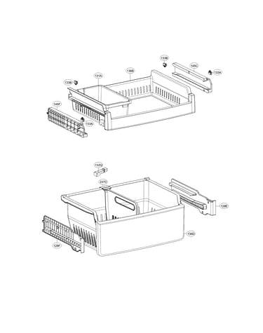 Freezer parts
