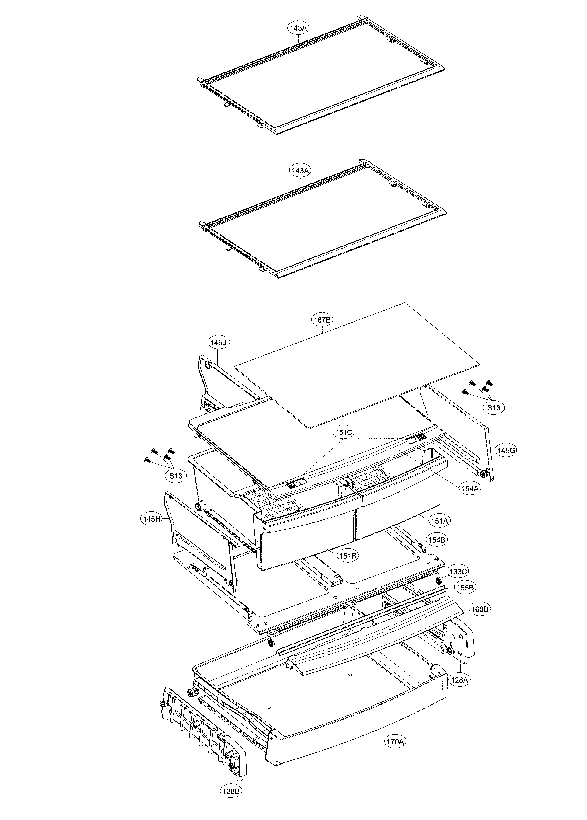Refrigerator parts