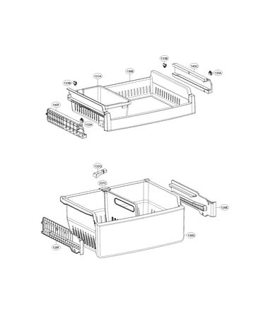 Freezer parts