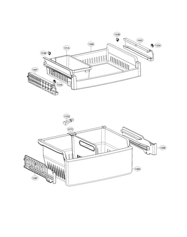 Freezer parts