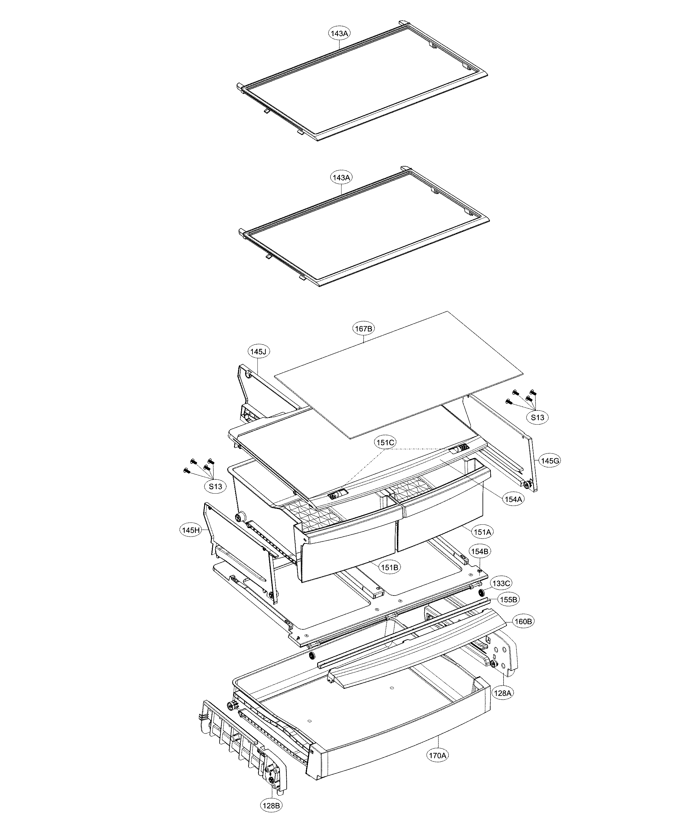 Refrigerator parts