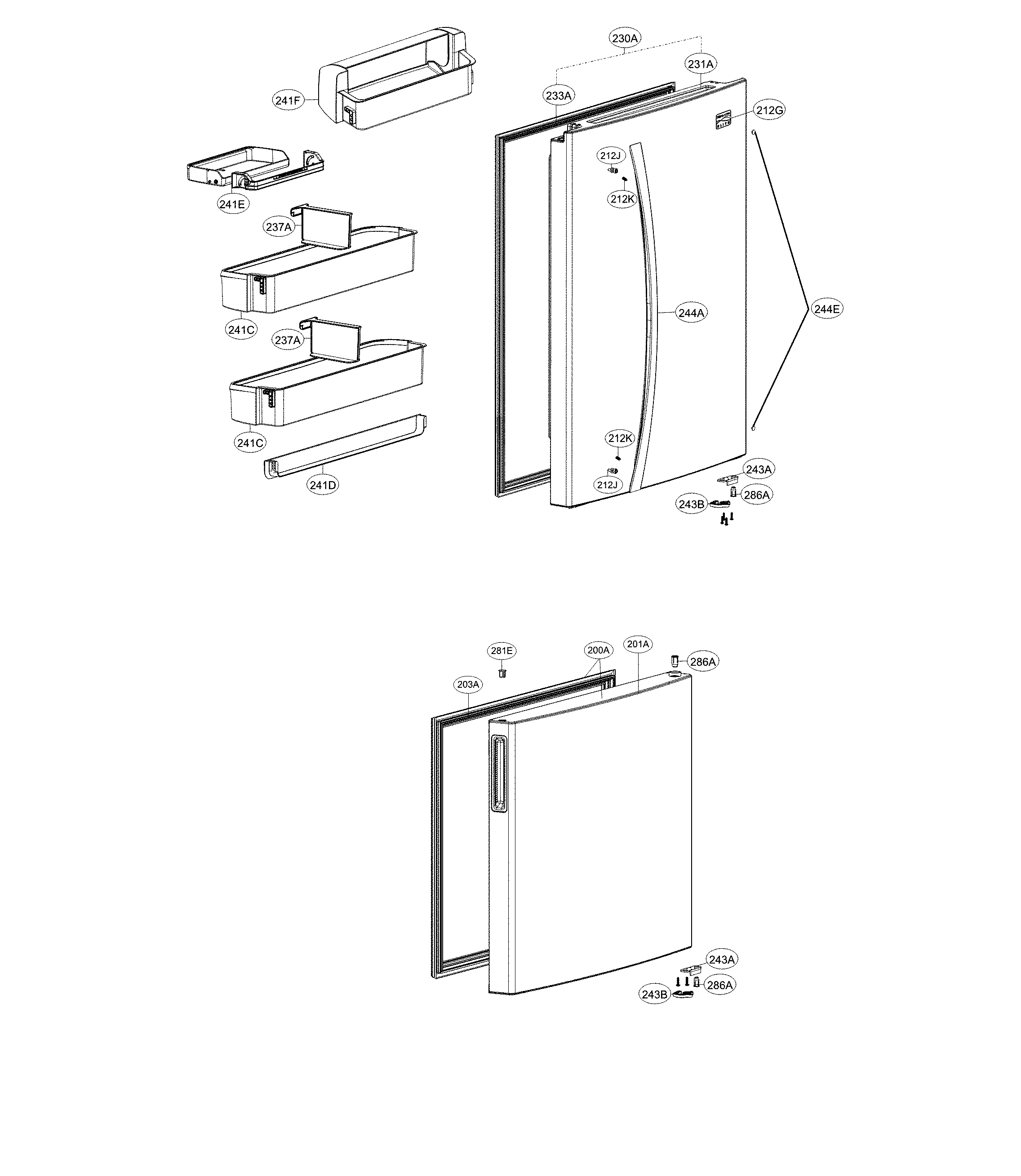 Door parts