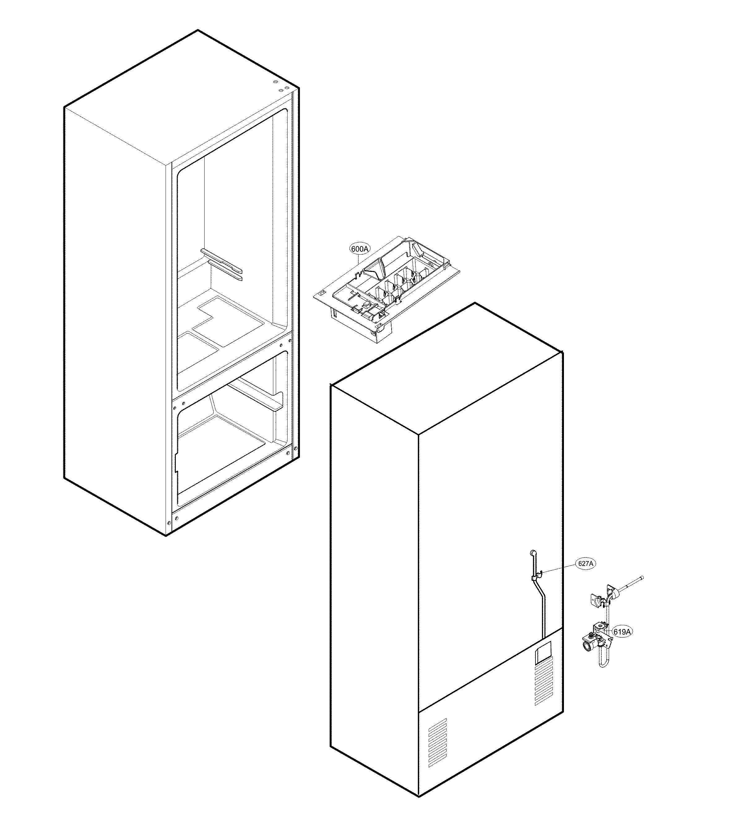Ice maker parts