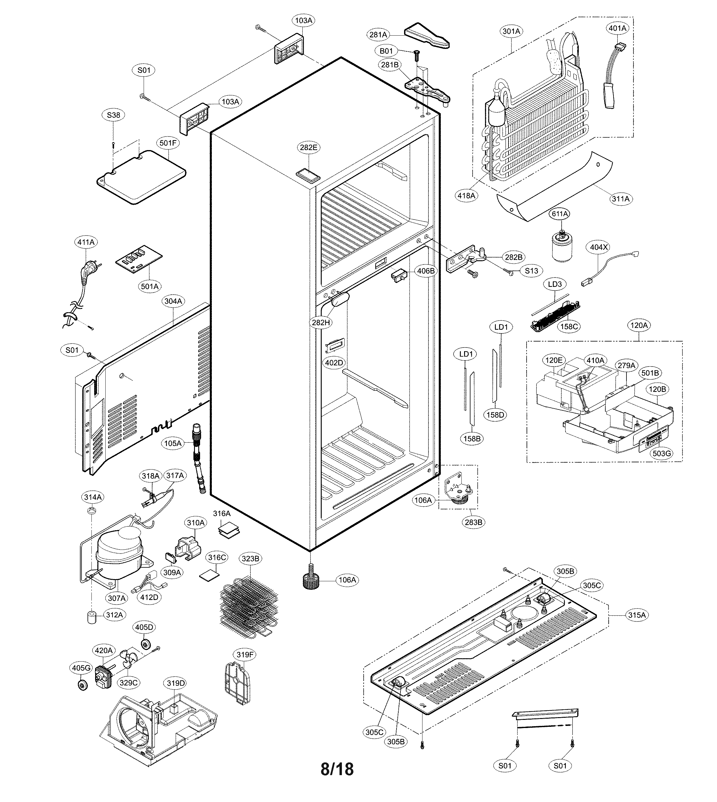 CASE PARTS