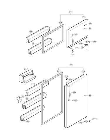 Door parts