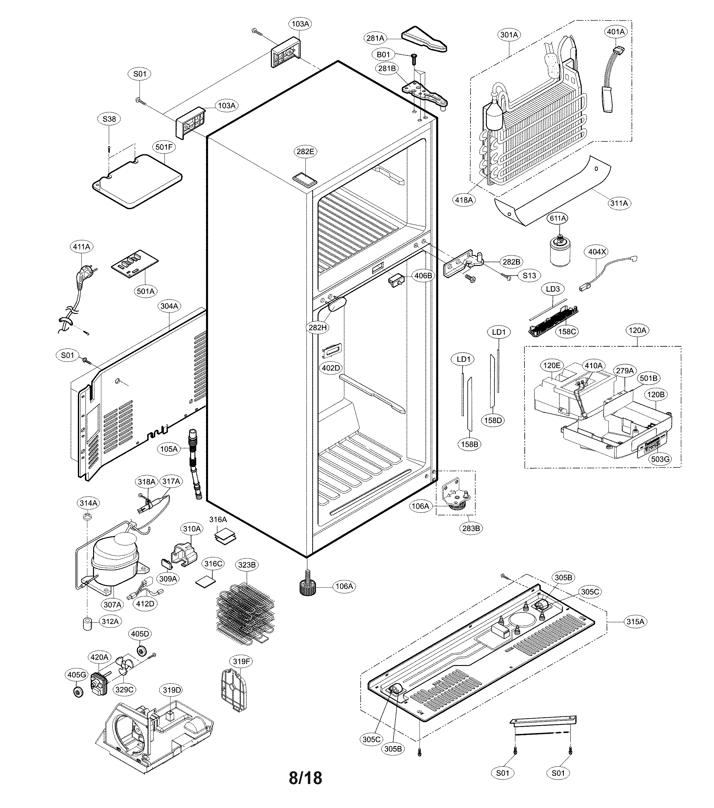 CASE PARTS