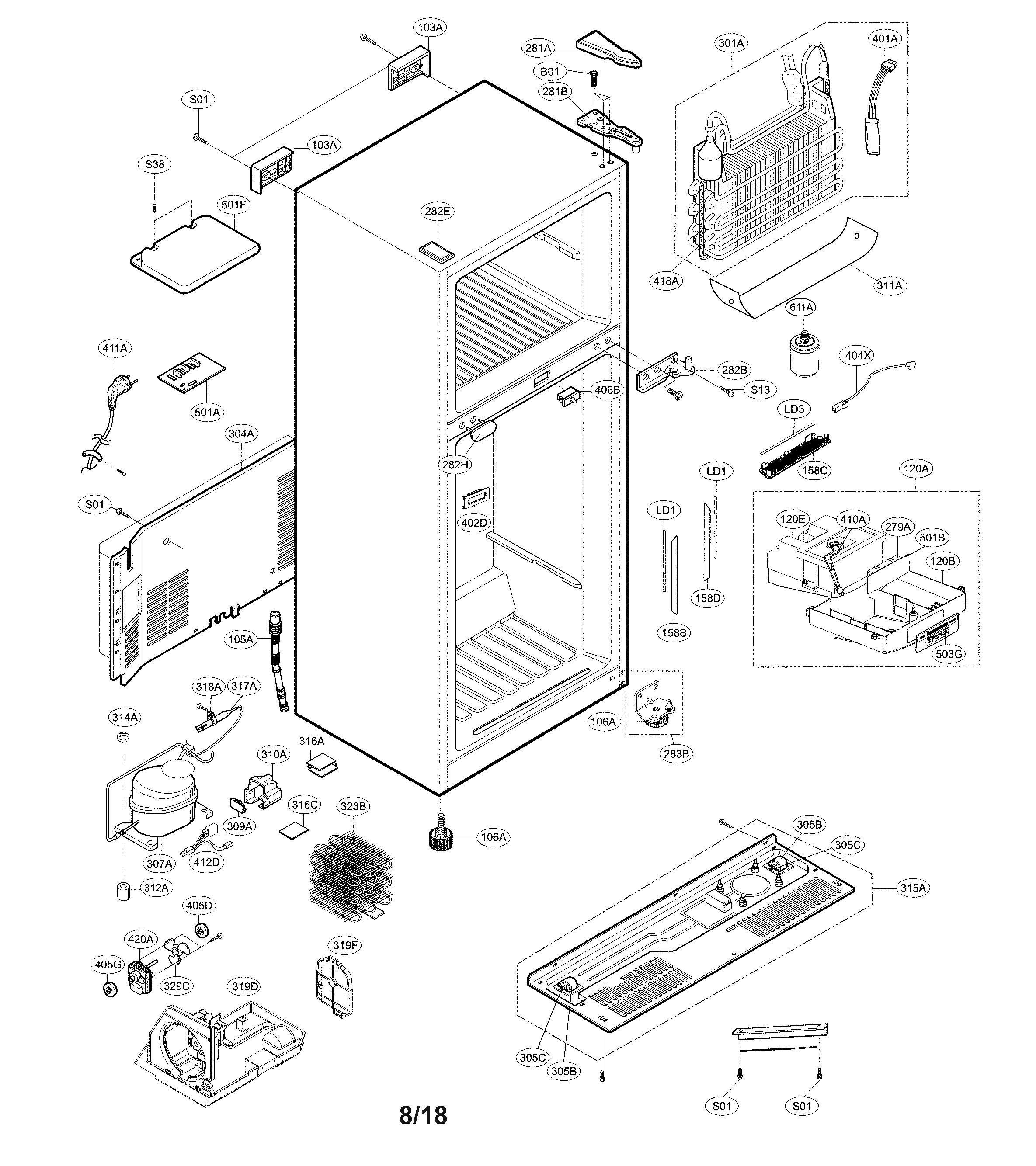 Case parts