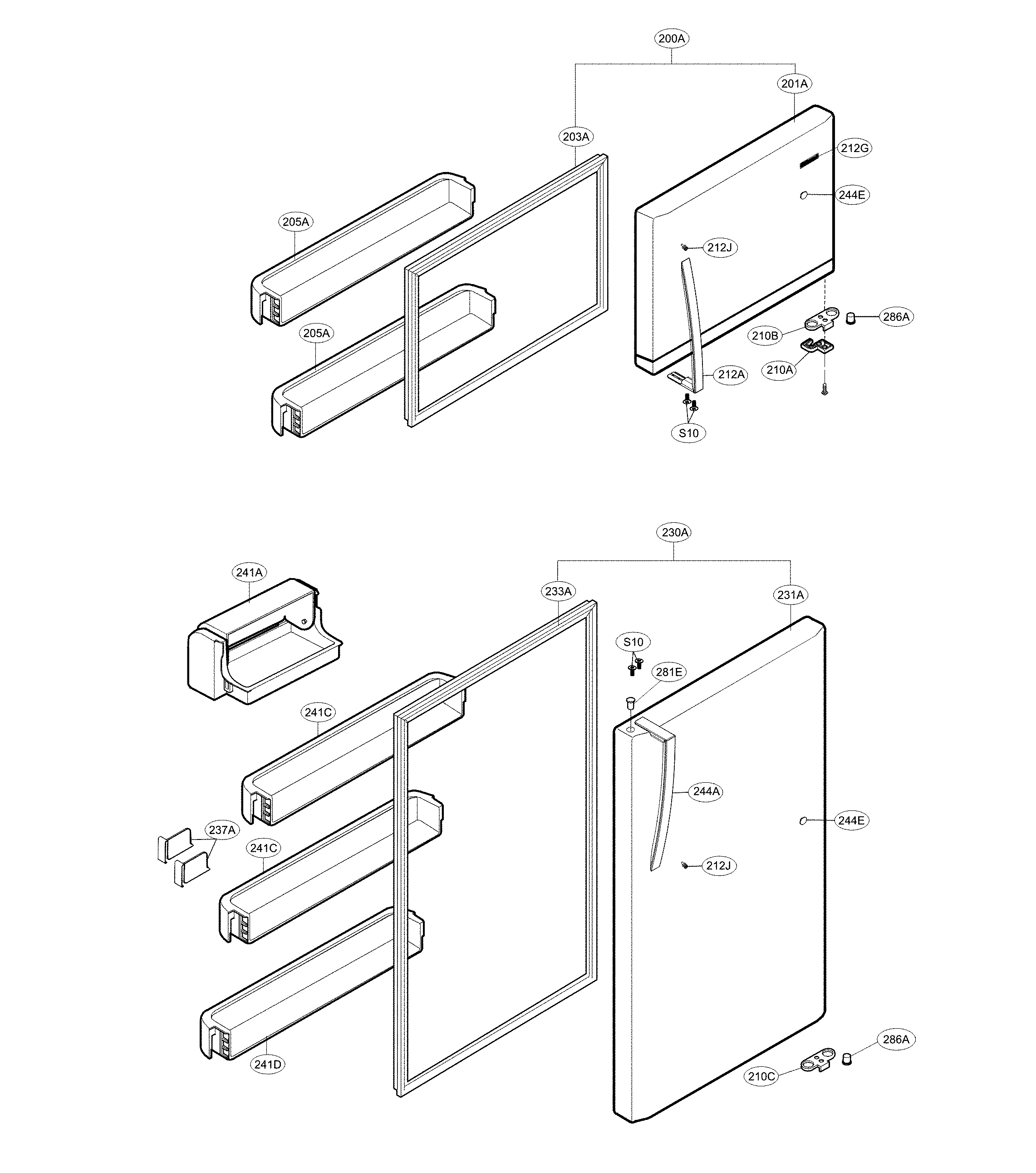 Door parts