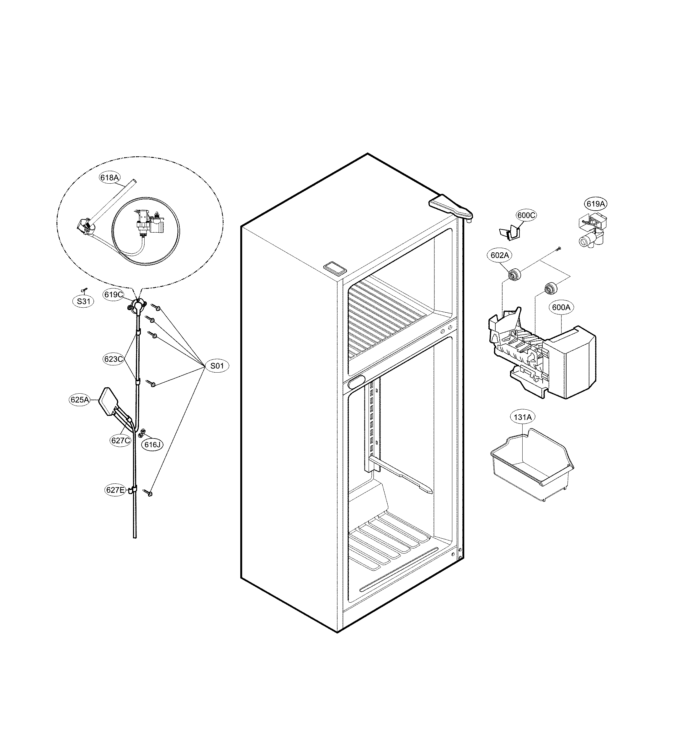 Ice maker parts