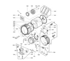 Kenmore Elite 79641682610 drum parts diagram