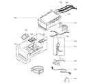 Kenmore Elite 79641682610 dispenser parts diagram