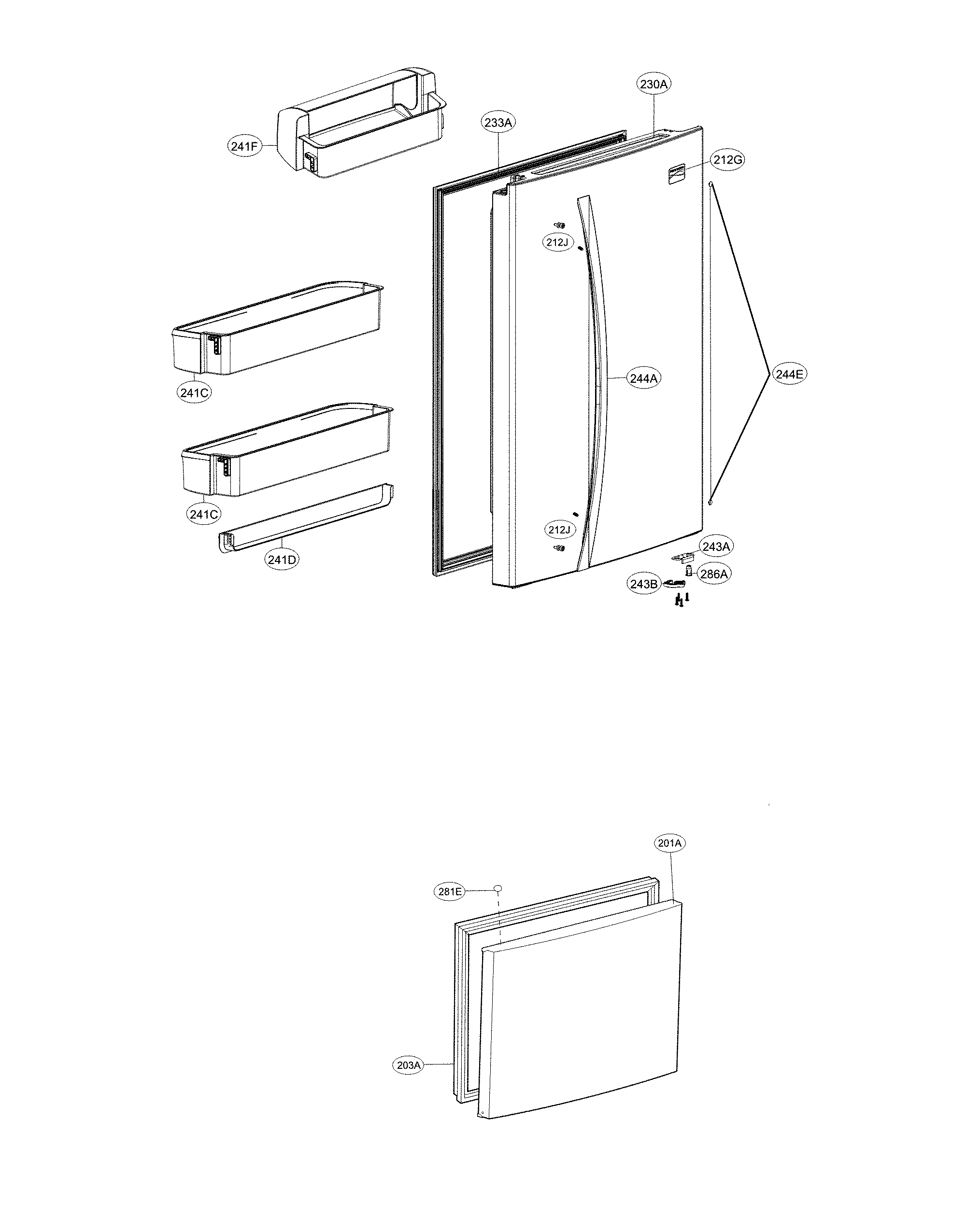 Door parts