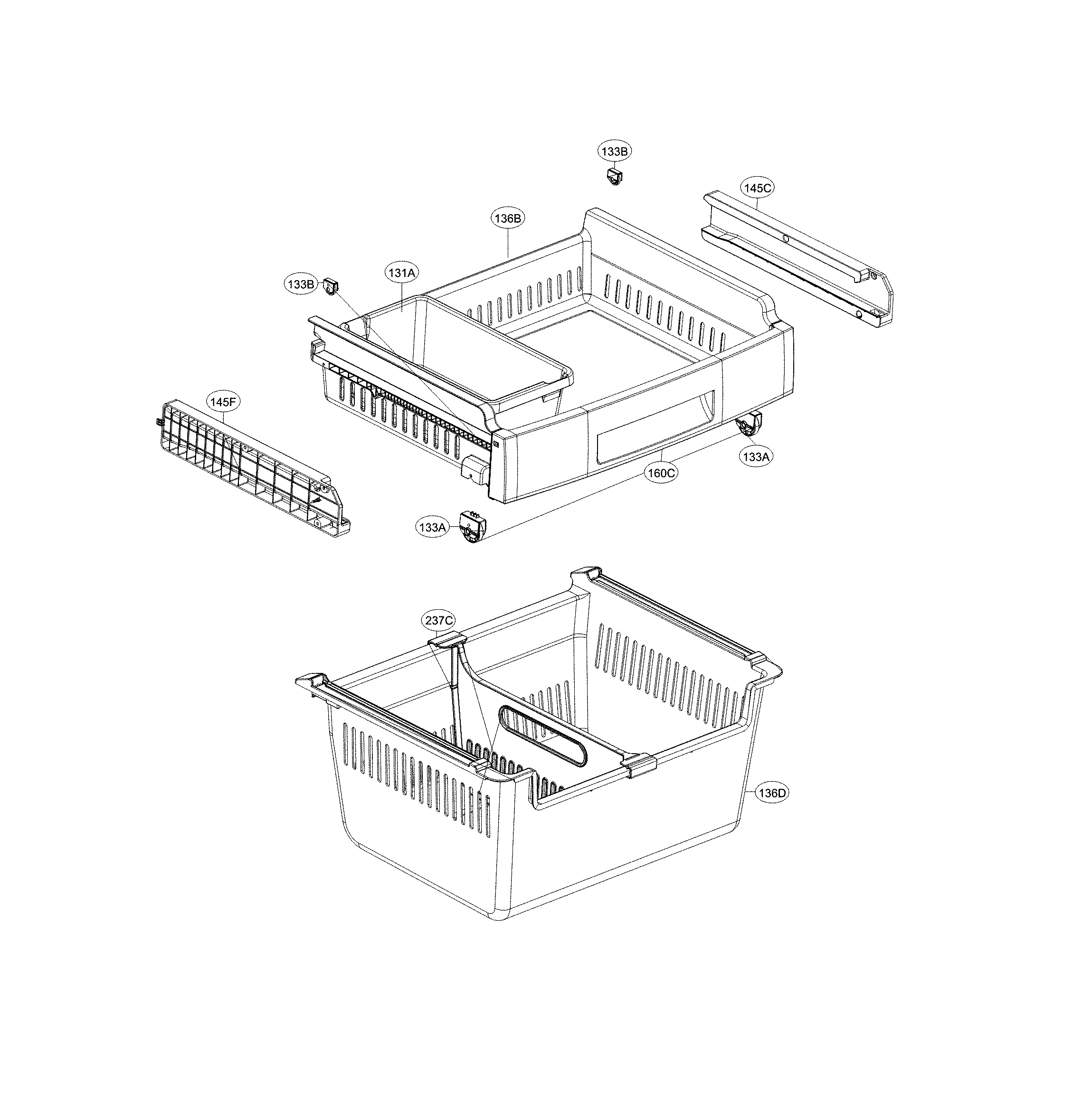 Freezer parts