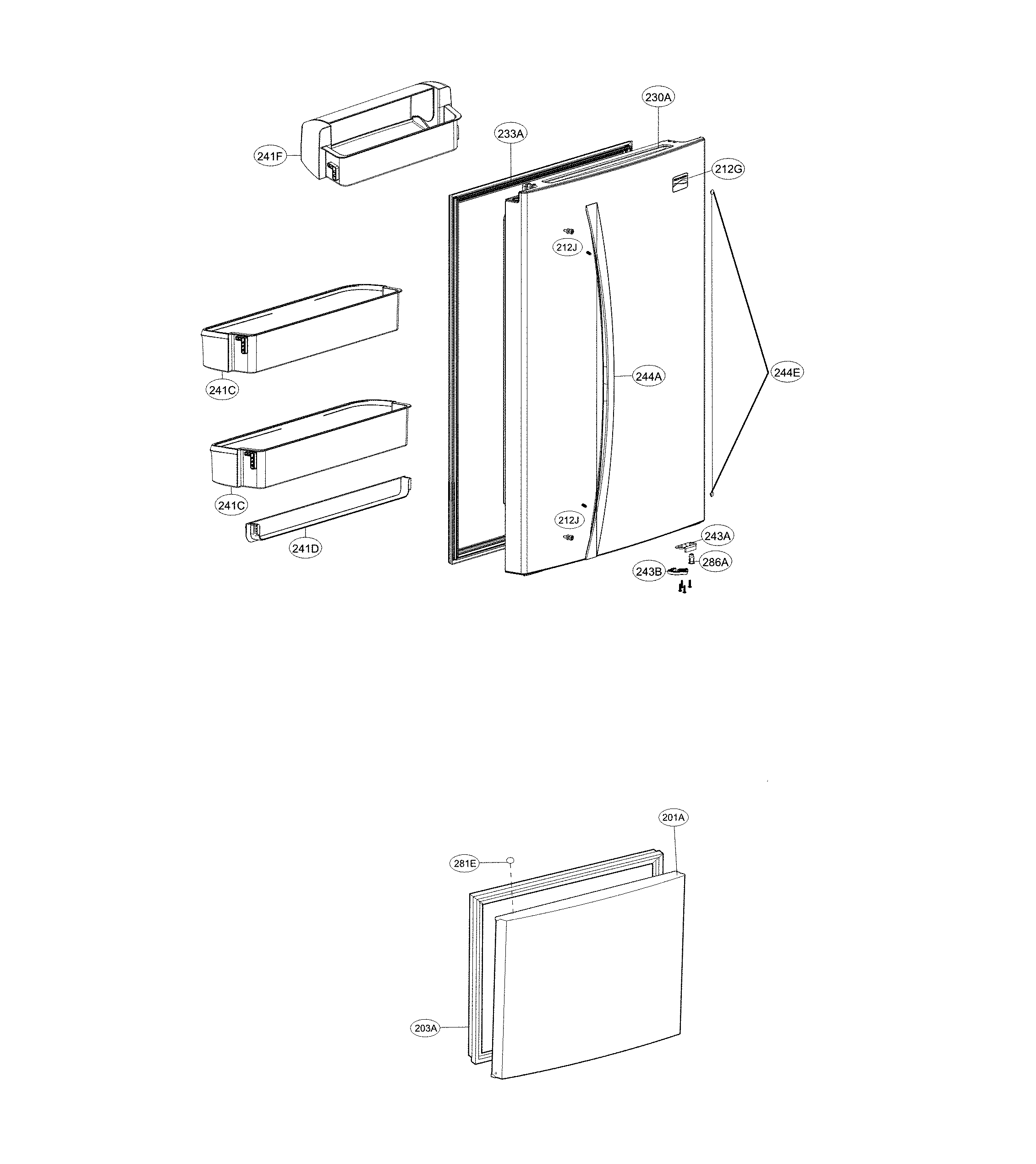 Door parts