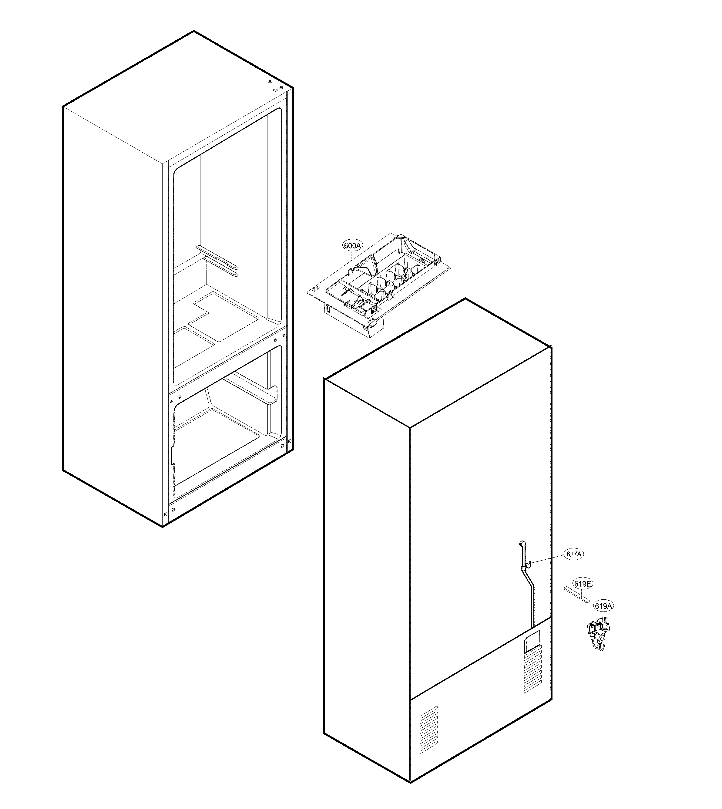 Ice maker parts