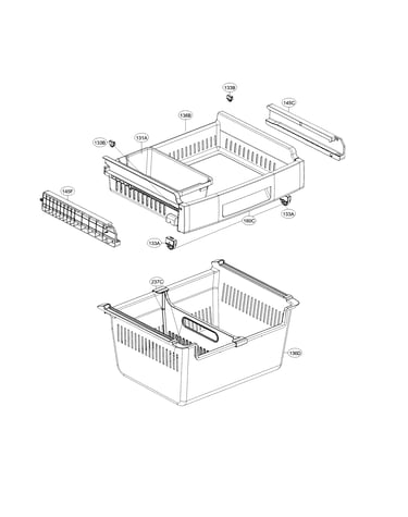 Freezer parts